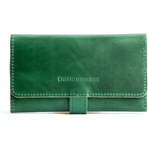image:imagePortland Leather Goods Trifold Wallet for Women  Handmade from the Finest FullGrain Hides  Features Ten Card Slots  Cowboy