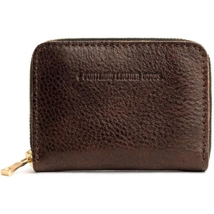 image:imagePortland Leather Goods Womens Small Zip Wallet  Expandable Design with Zipper Closure 4 Card Slots 2 Cash Slots amp Zippered Coin Pocket  Handmade from the Finest FullGrain Hides  ColdbrewColdbrew