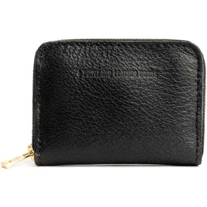 image:imagePortland Leather Goods Womens Small Zip Wallet  Expandable Design with Zipper Closure 4 Card Slots 2 Cash Slots amp Zippered Coin Pocket  Handmade from the Finest FullGrain Hides  ColdbrewPebbled Black