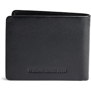 image:imagePortland Leather Hudson Bifold Wallet for Men  Sleek Minimalist Design  RFIDBlocking  6 Card Slots Bill Compartment 2 Hidden Pockets  Mens Leather Wallet  BlackrockBlackrock