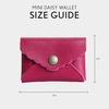 image:imagePortland Leather Goods Mini Daisy Wallet for Women  Handmade from the Finest FullGrain Hides  Features Envelope Design with Snap Closure  CosmoCosmo