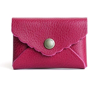 image:imagePortland Leather Goods Mini Daisy Wallet for Women  Handmade from the Finest FullGrain Hides  Features Envelope Design with Snap Closure  CosmoCosmo