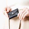 image:imagePortland Leather Goods Mini Daisy Wallet for Women  Snap Closure Pb BlackPebbled Black